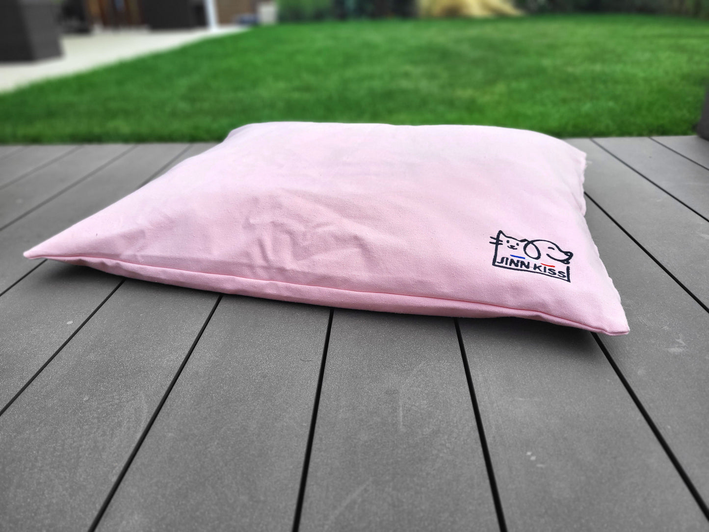 Coussin Pouf Jinnkiss Rose