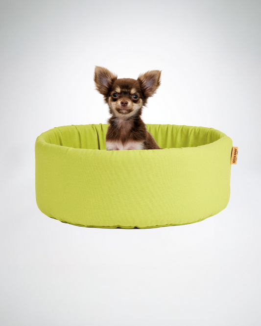Panier rond Olma pour petit chien - Jinnkiss