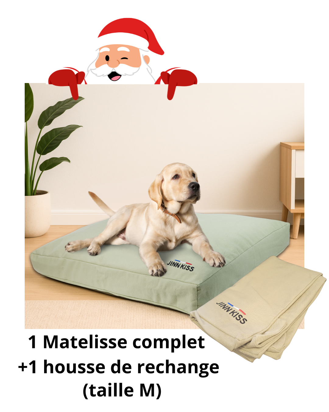 Pack Duo - Matelisse taille M & Housse de rechange
