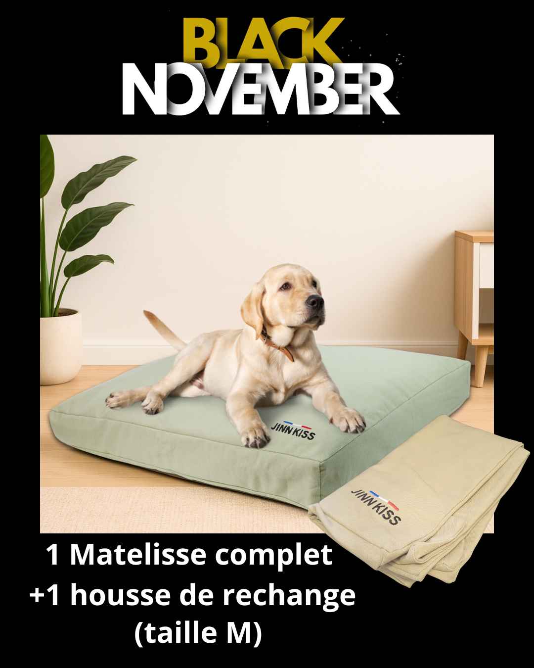 Pack Duo - Matelisse taille M & Housse de rechange